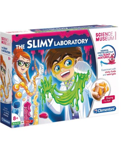 Детска игра Clementoni - Лаборатория за слайм - 1