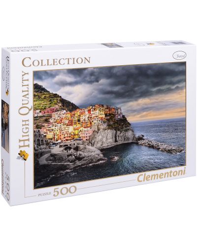 Пъзел Clementoni от 500 части - Манарола, Италия - 1