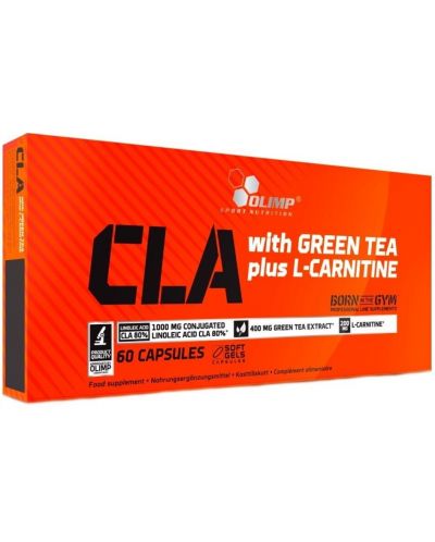 CLA with Green Tea plus L-Carnitine Sport Edition, 60 капсули, Olimp - 1