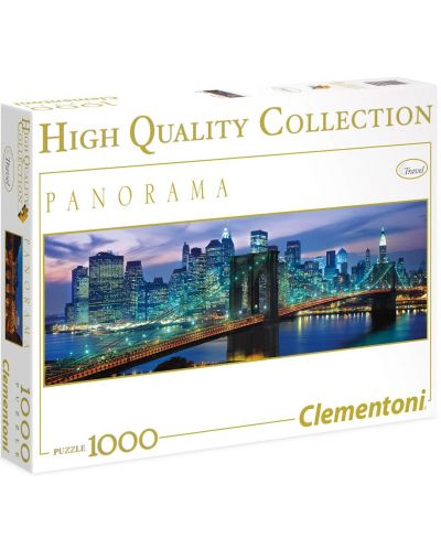 Панорамен пъзел Clementoni от 1000 части - Ню Йорк - 1