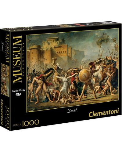 Пъзел Clementoni от 1000 части - Сабинянките, Жак-Луи Давид