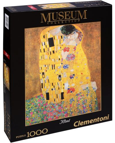 Пъзел Clementoni от 1000 части - Целувката, Густав Климт - 1