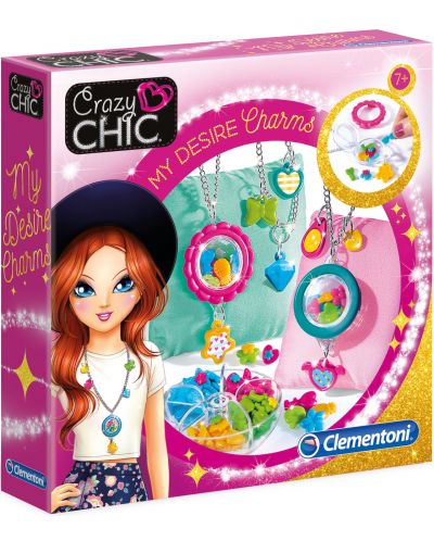 Творчески комплект Clementoni Crazy Chic - Направи си колие - 1