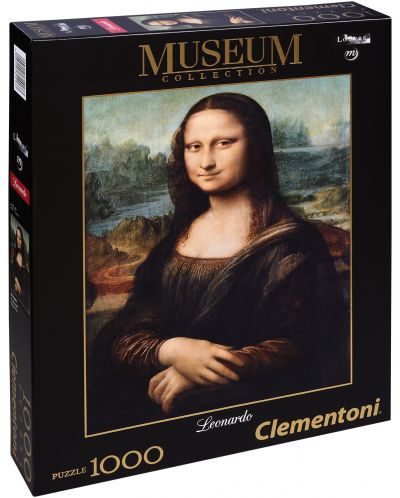 Пъзел Clementoni от 1000 части - Мона Лиза, Леонардо да Винчи - 1