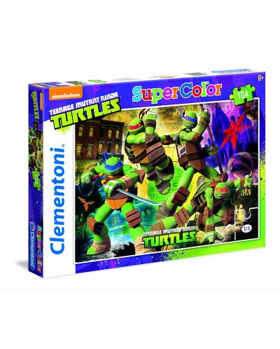 Пъзел Clementoni от 104 части - Костенурките нинджа