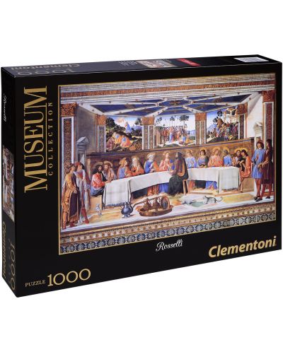 Пъзел Clementoni от 1000 части - Тайната вечеря, Косимо Росели - 1
