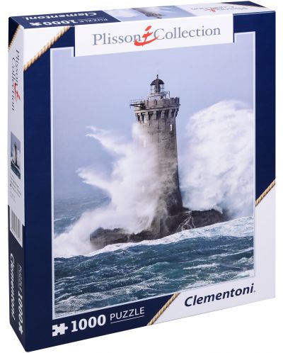 Пъзел Clementoni от 1000 части - Фар, Филип Плисън - 1