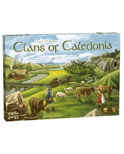 Настолна игра Clans of Caledonia - стратегическа - 1