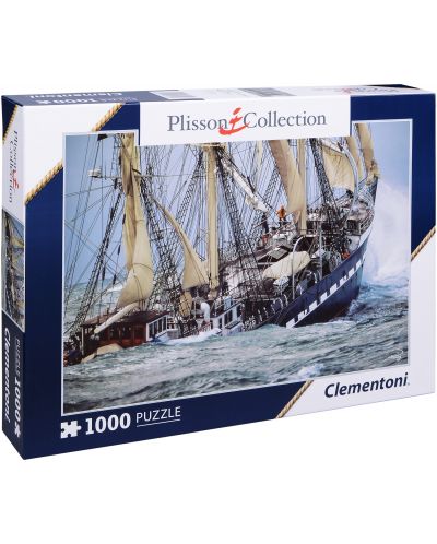 Пъзел Clementoni от 1000 части - Белем, последният френски високомачтов кораб, Филип Плисън - 1