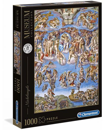 Пъзел Clementoni от 1000 части - Микеланджело, Последният съд - 1