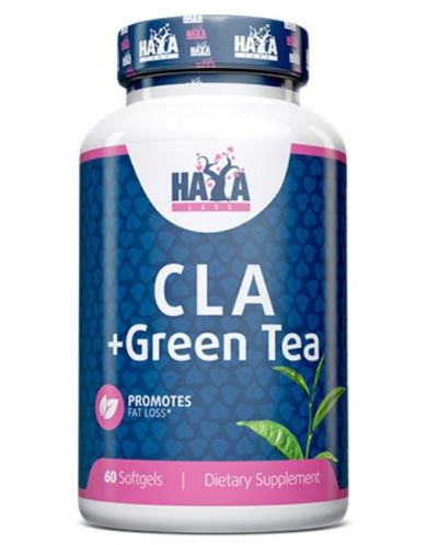 CLA + Green Tea, 60 капсули, Haya Labs - 1