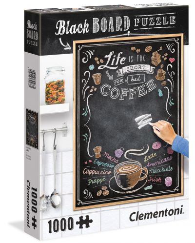 Пъзел Clementoni от 1000 части - Кафе - 1