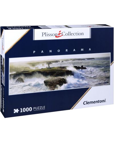 Панорамен пъзел Clementoni от 1000 части - Ветрове на Пуант де Пулен, Филип Плисон - 1