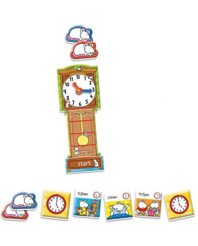 Детска игра Clementoni - Колко е часът? - 2