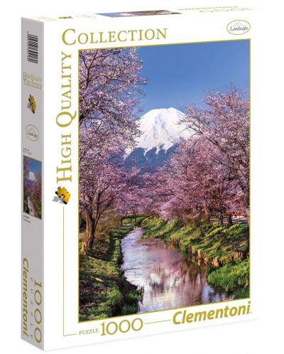 Пъзел Clementoni от 1000 части - Планината Фуджи - 1