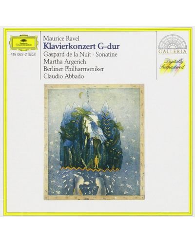 Claudio Abbado - Ravel: Piano Concerto in G, Gaspard de la Nuit, Sonatine (CD) - 1