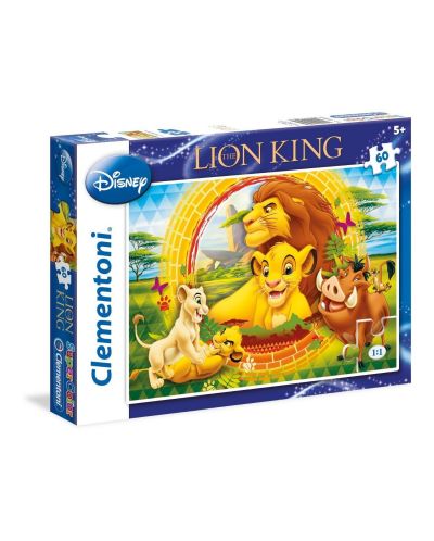 Пъзел Clementoni от 60 части - Кръговратът на живота