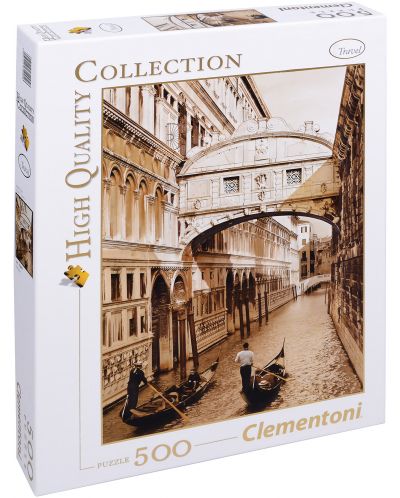 Пъзел Clementoni от 500 части - Венеция - 1