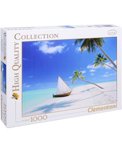 Пъзел Clementoni от 1000 части - Малдивите - 1