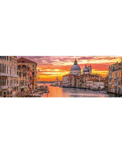 Панорамен пъзел Clementoni от 1000 части - Гранд Канал, Венеция - 2