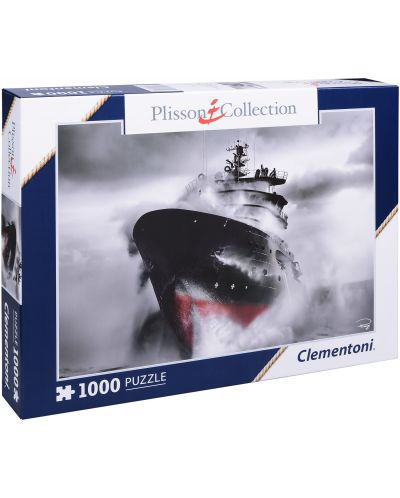 Пъзел Clementoni от 1000 части - Спасение сред морето, Филип Плисън - 1