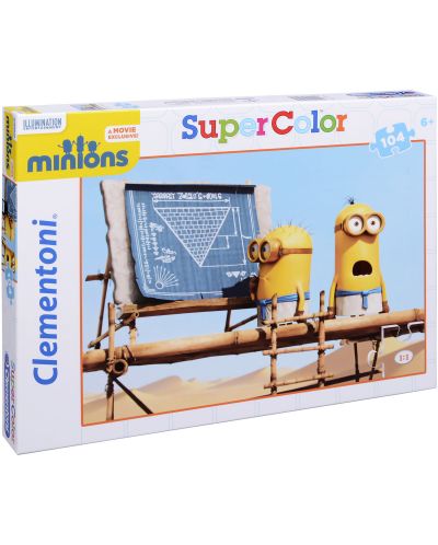 Пъзел Clementoni от 104 части - Минионите, египтяни