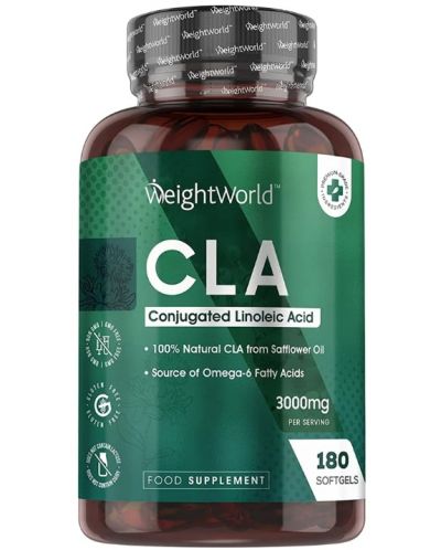 CLA, 180 капсули, Weight World - 1