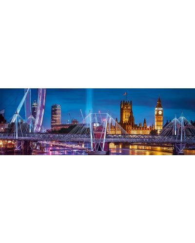 Панорамен пъзел Clementoni от 1000 части - Лондон - 2