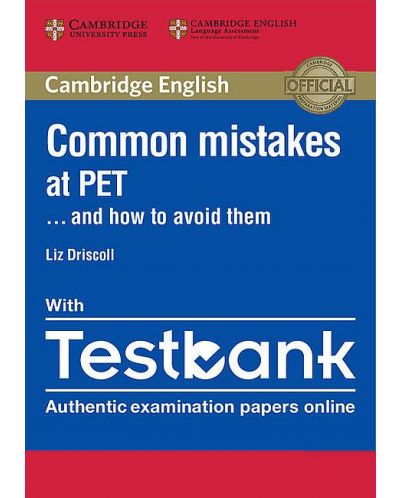 Common Mistakes at PET… and How to Avoid Them Paperback with Testbank