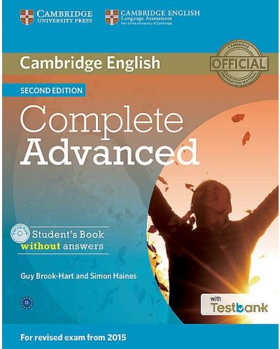 Complete Advanced Student's Book without Answers with CD-ROM with Testbank