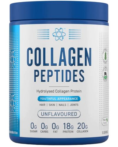 Collagen Peptides, неовкусен, 300 g, Applied Nutrition - 1