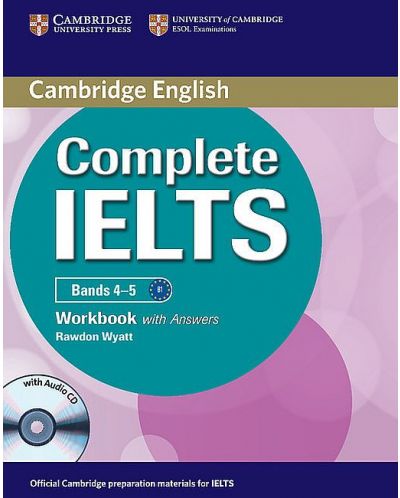Complete IELTS Bands 4-5 Workbook with Answers with Audio CD - 1