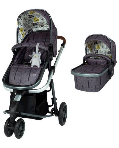 Бебешка количка Cosatto Giggle 3 - Fika Forest, с чанта, кошница и адаптери - 3