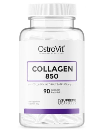 Collagen 850, 90 капсули, OstroVit - 1