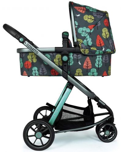 Бебешка количка Cosatto Giggle 3 - Hare Wood, с чанта, кошница и адаптери - 6