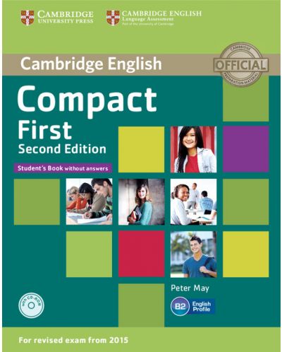 Compact First Student's Book without Answers with CD-ROM - 1