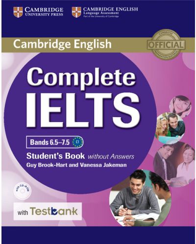 Complete IELTS Bands 6.5–7.5 Student's Book without Answers with CD-ROM with Testbank