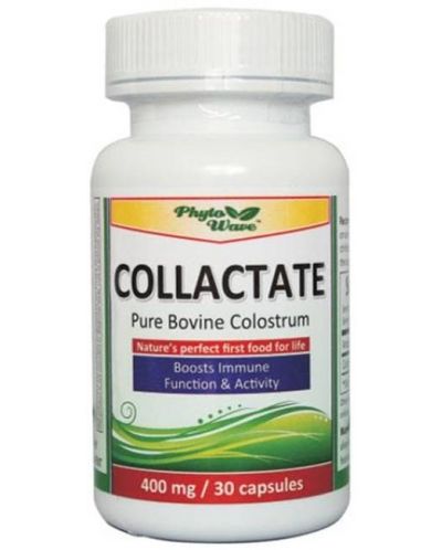 Collactate, 400 mg, 30 капсули, Phyto Wave - 1