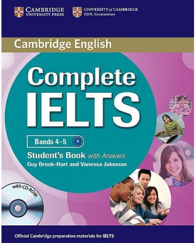 Complete IELTS Bands 4-5 Student's Pack (Student's Book with Answers with CD-ROM and Class Audio CDs (2))