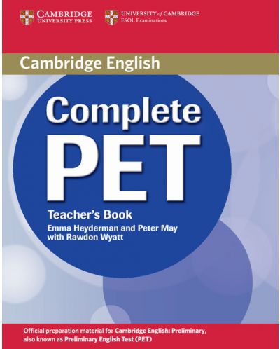 Complete PET Teacher's Book - 1