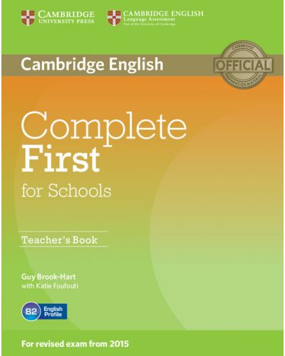 Complete First for Schools Teacher's Book - 1