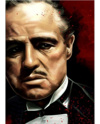Метален постер Displate - Corleone (разопакован) - 1