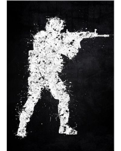 Метален постер Displate - Counter Strike - 1