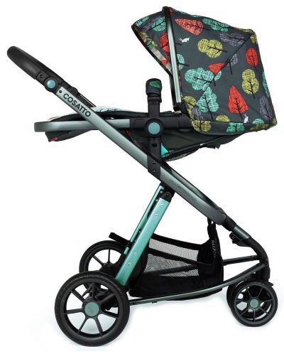Бебешка количка Cosatto Giggle 3 - Hare Wood, с чанта, кошница и адаптери - 7