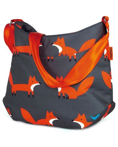 Чанта за бебешка количка Cosatto - Charcoal Mister Fox - 1