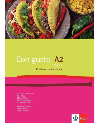 Con gusto A2 част 1 Cuaderno de ejercicios + CD - 1