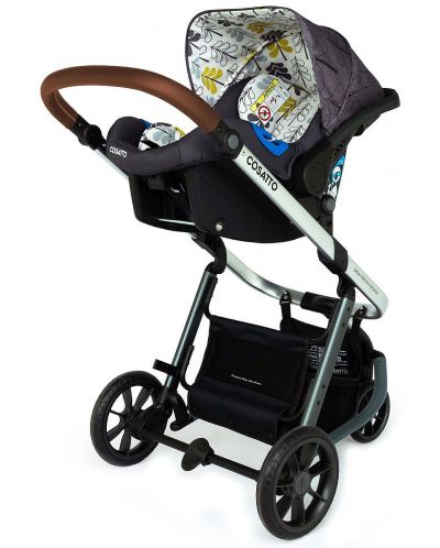 Бебешка количка Cosatto Giggle 3 - Fika Forest, с чанта, кошница и адаптери - 8