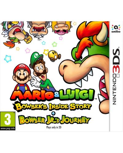 Mario & Luigi: Bowser's Inside Story + Bowser Jr's Journey (Nintendo 3DS) - 1