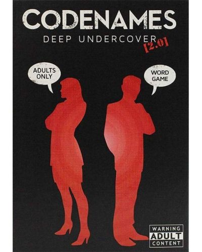 Настолна игра Codenames - Deep Undercover 2.0, парти - 4