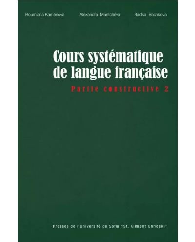 Cours sistematiqe de langue francaise - Partie Constructive 2 - 1